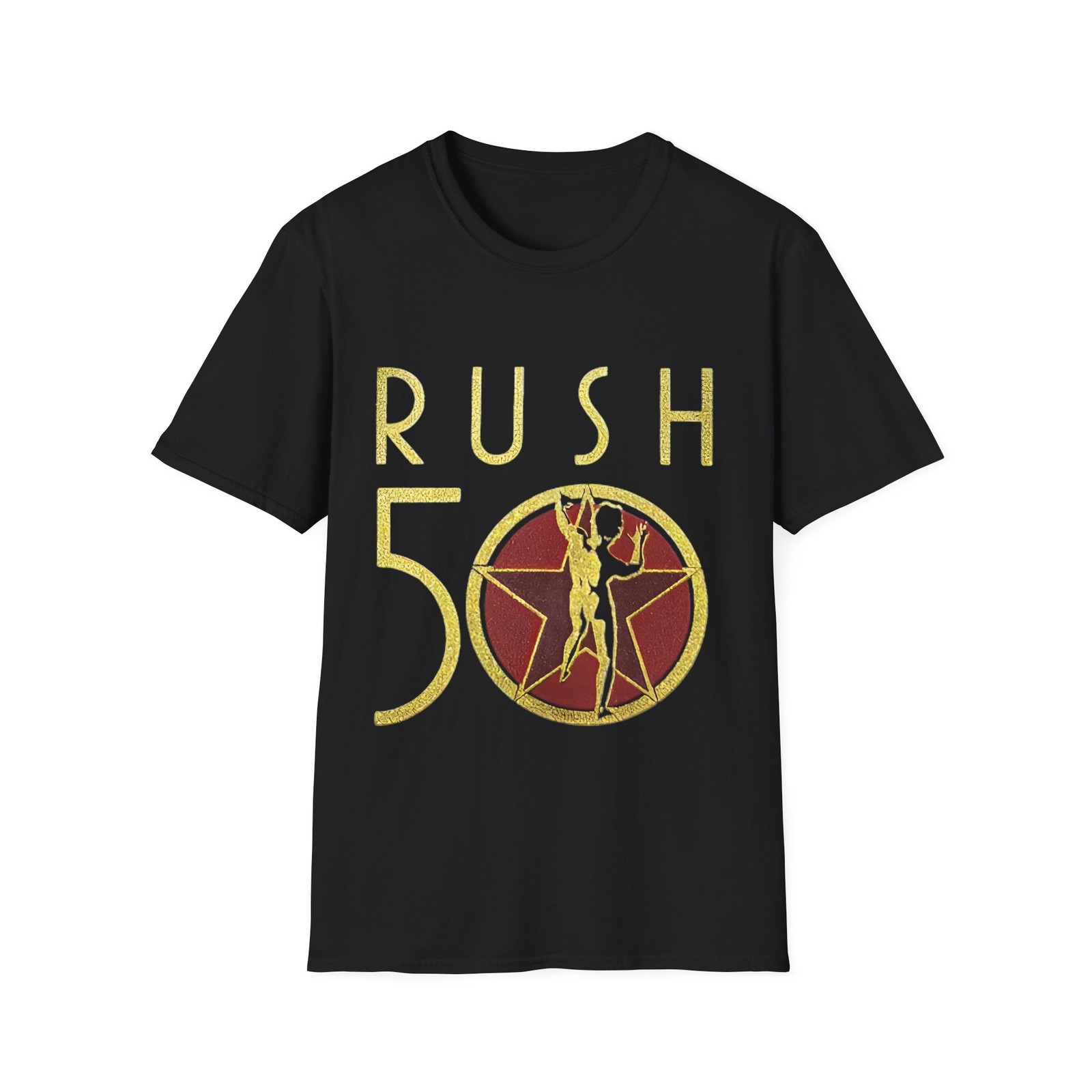 Unisex Softstyle T-Shirt. Rush Fifty Something. Starman