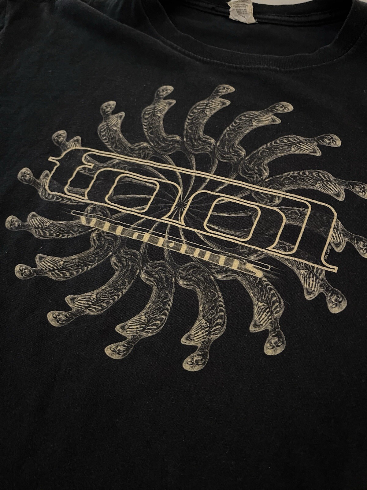 Tool Vicarious T-Shirt Men’s XL Skeleton Wheel Los Angeles California Metal