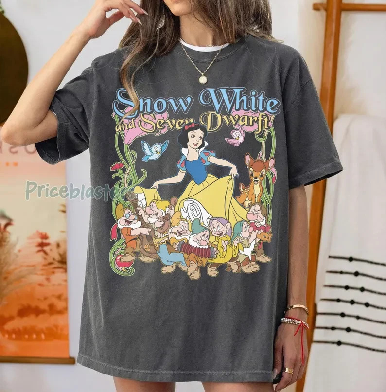 Princess Snow White Shirt, Snow White & The Seven Dwarfs Tee