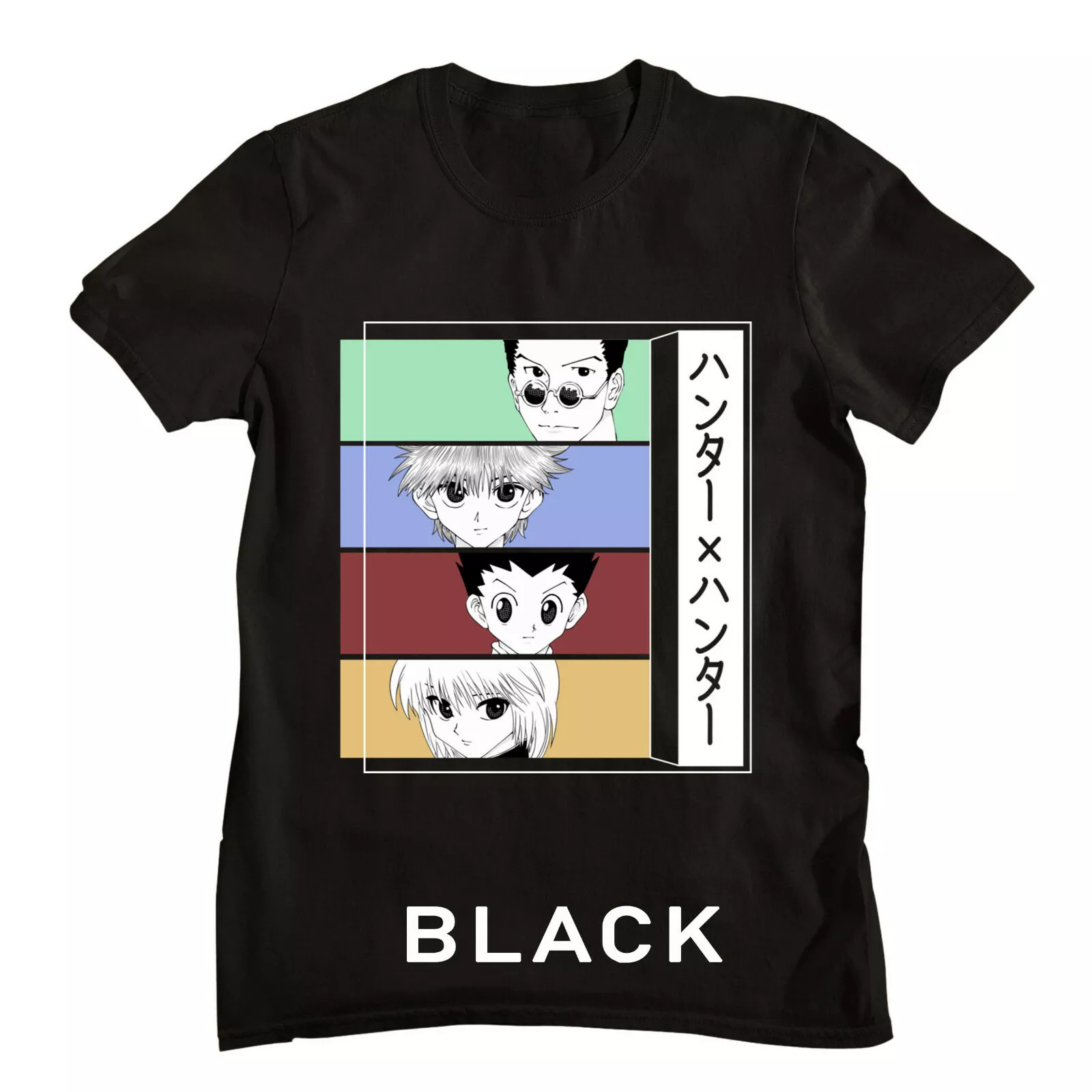 Hunter Hunter Gon Killua Shirt Anime Manga,new Unisex T-Shirt Black
