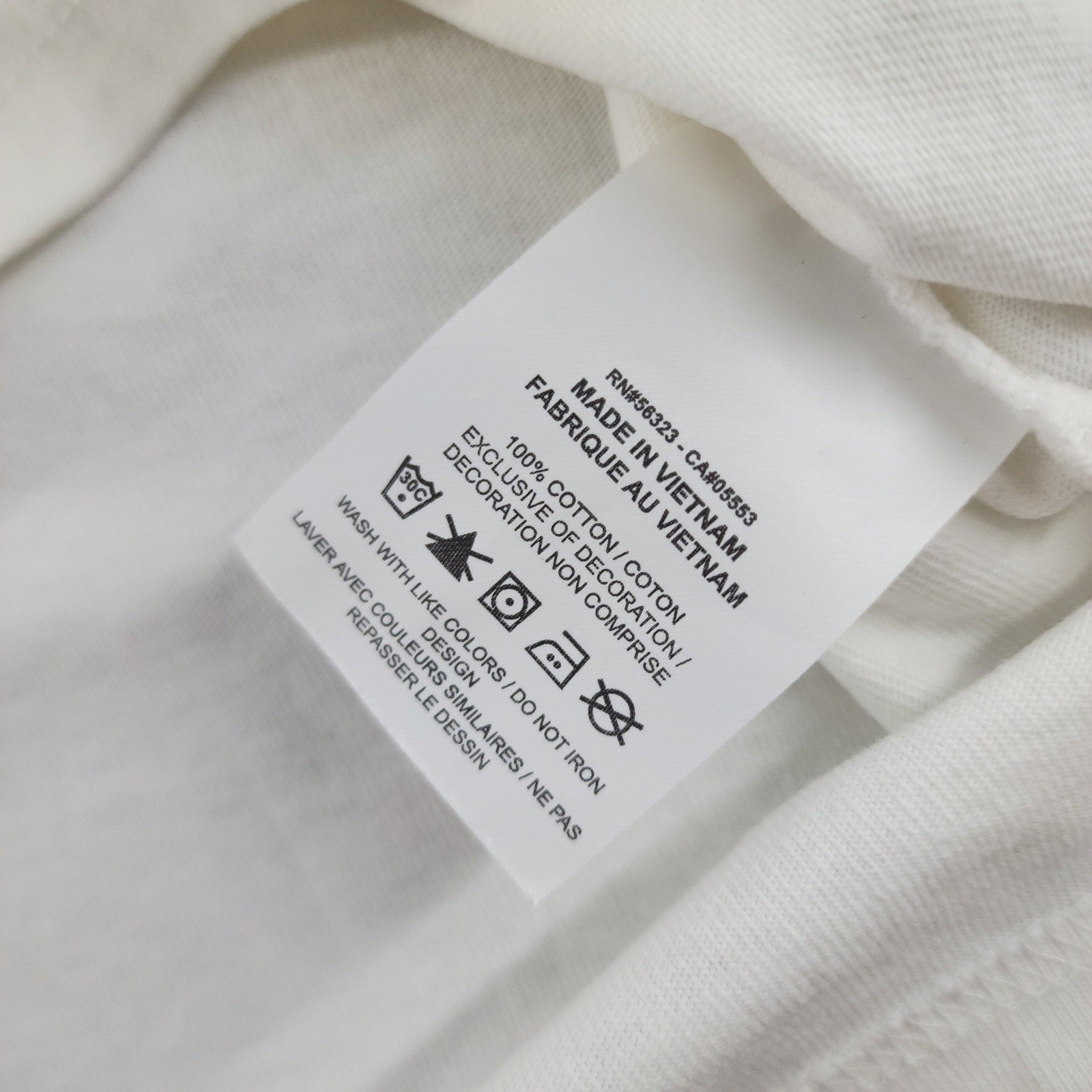 Nike Large | White Long Sleeve Air Inc Clouds Graphic Tee Mens Loose Fit