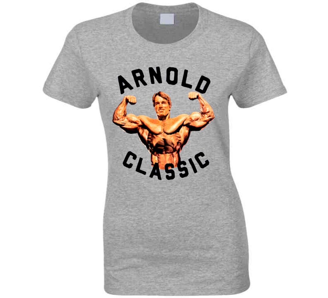 Arnold Schwarzenegger Olympic Olympian Actor Muscle T Shirt
