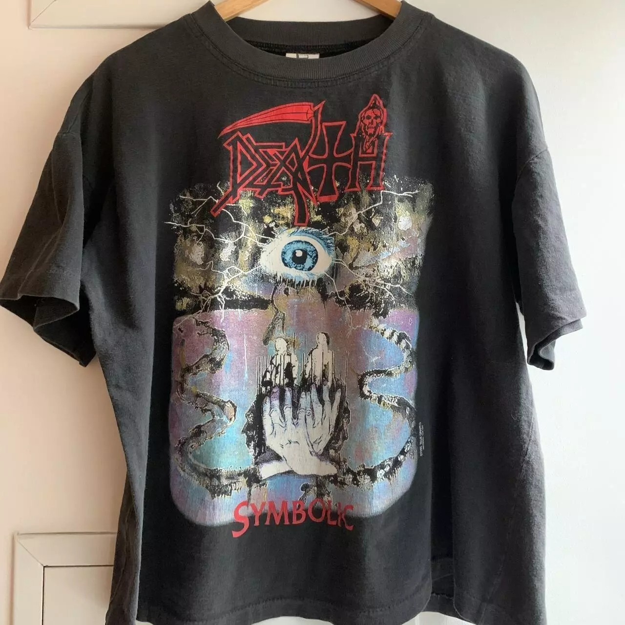 Death Symbolic 1995 Japan Tour Very Rare Retro Style Unisex T shirt S-5XL