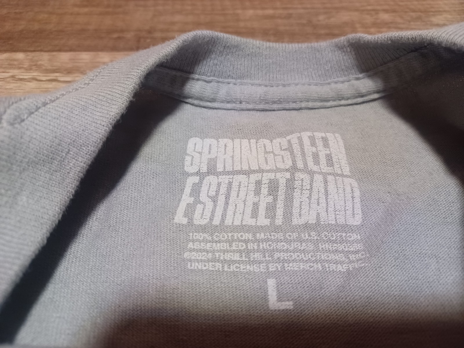 Bruce Springsteen The E Street Band 2024 World Tour Double-Sided T-Shirt Large