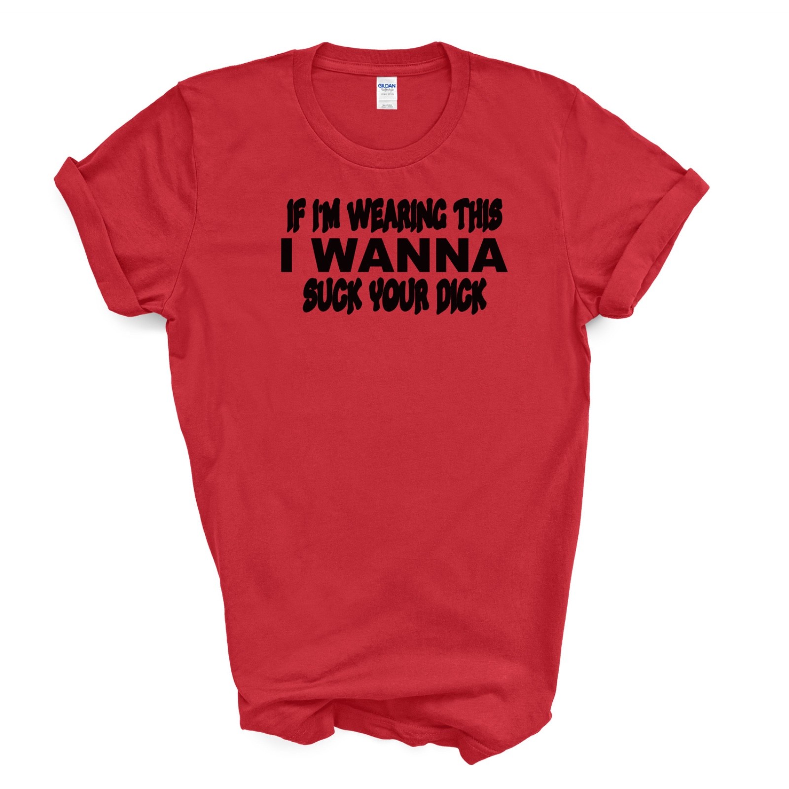 IF I’M WEARING THIS I WANNA SUCK YOUR D*CK T Shirt