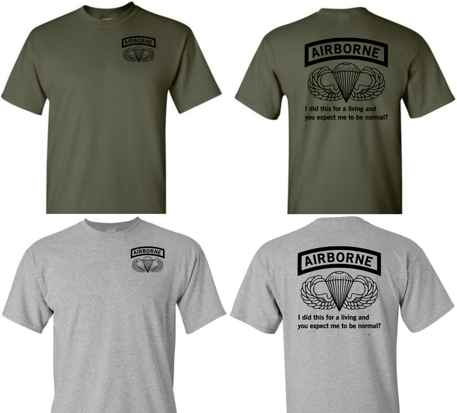 US Army Airborne Shirt, Performance Shirt