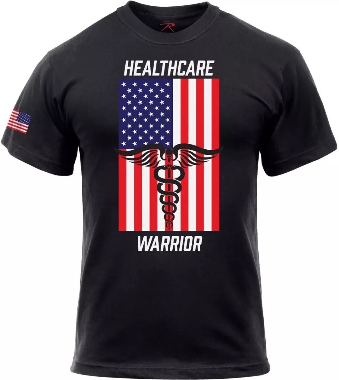 ROTHCO – HEALTHCARE WARRIOR / 60% COTTON 40% POLY / S-SLEEVE T-SHIRT (S)