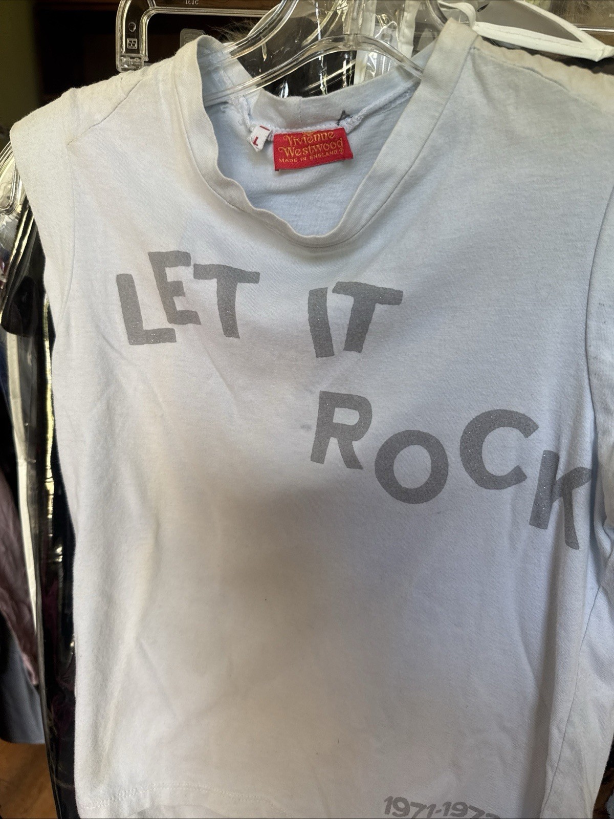 Vintage Vivianne Westwood Let It Rock T-shirt