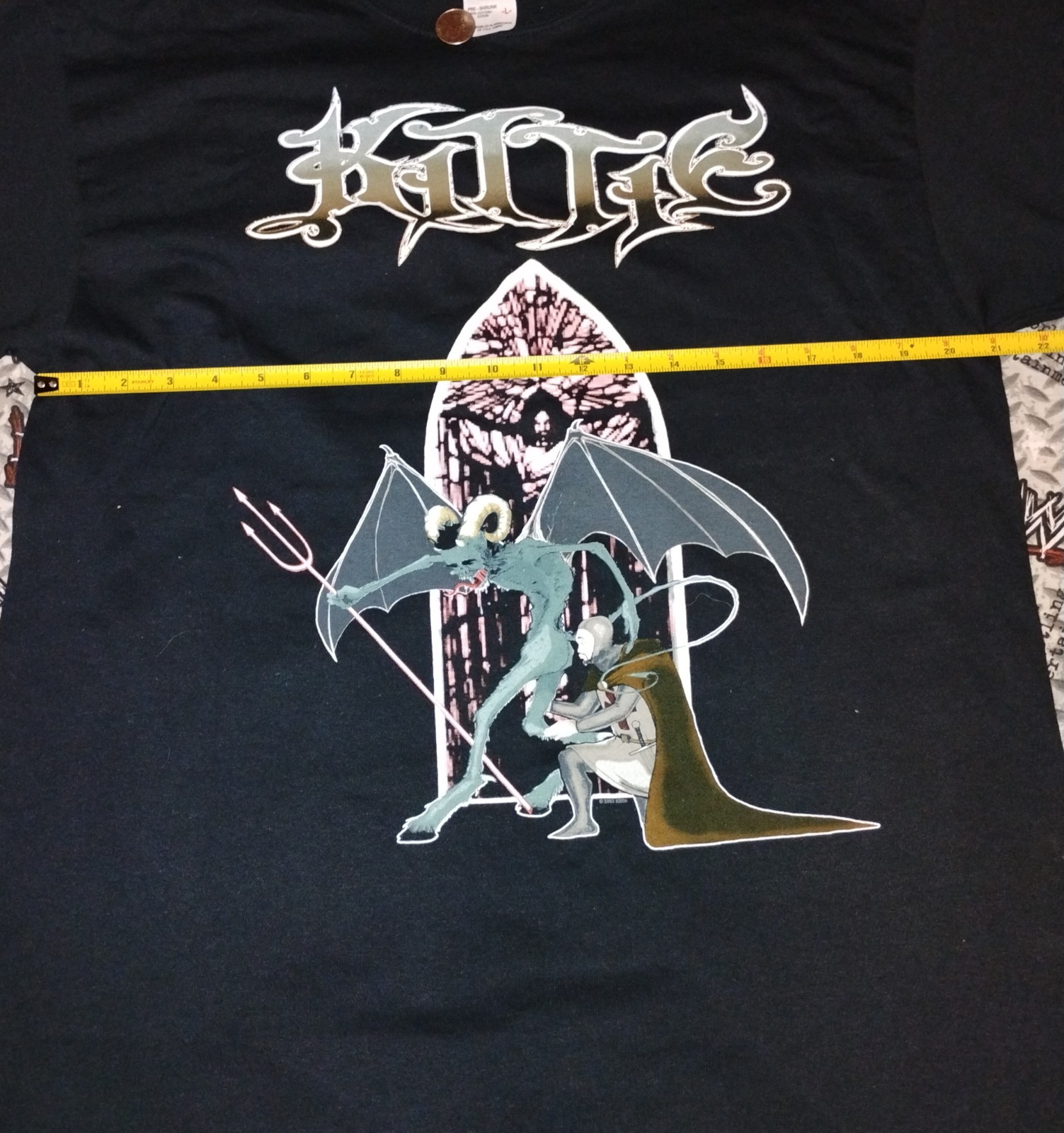 Kittie Kiss Of Infamy Tour Concert Shirt Never Worn Sz L Morgan Mercedes Lander