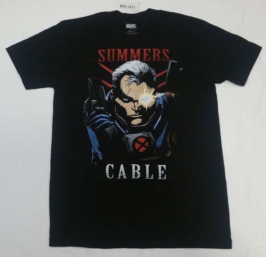 New Marvel Cable Deadpool 2 Comic Cover Mens T-Shirt XS S M L XL 2XL X Force