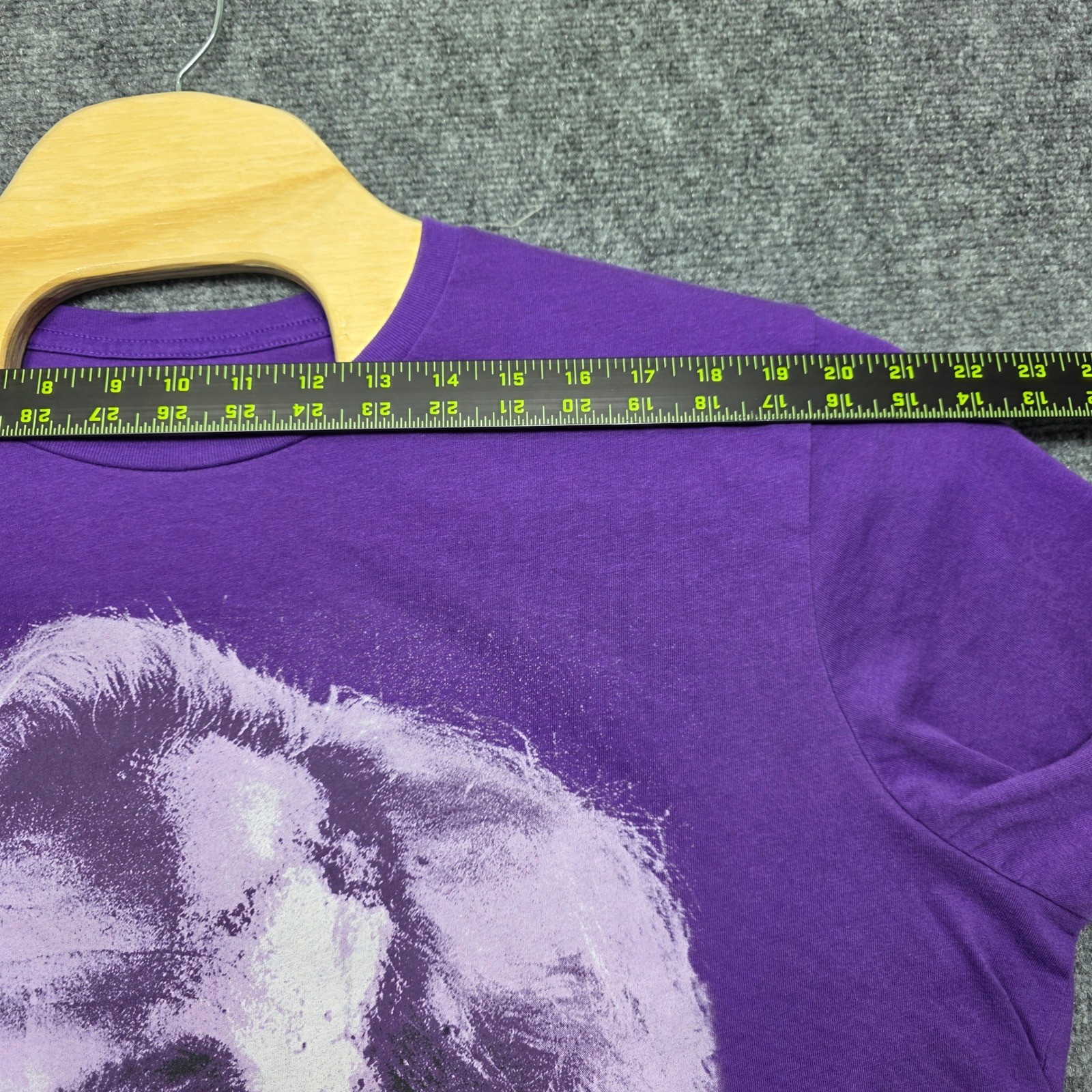 Beetlejuice Graphic Tee Men’s Size 3XL Purple Short Sleeve Movie Promo T-Shirt