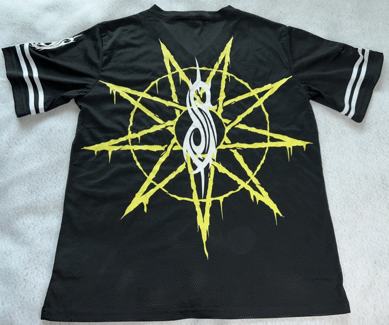 Slipknot Barcode dolls kill Double Sided Mesh Jersey Size Small