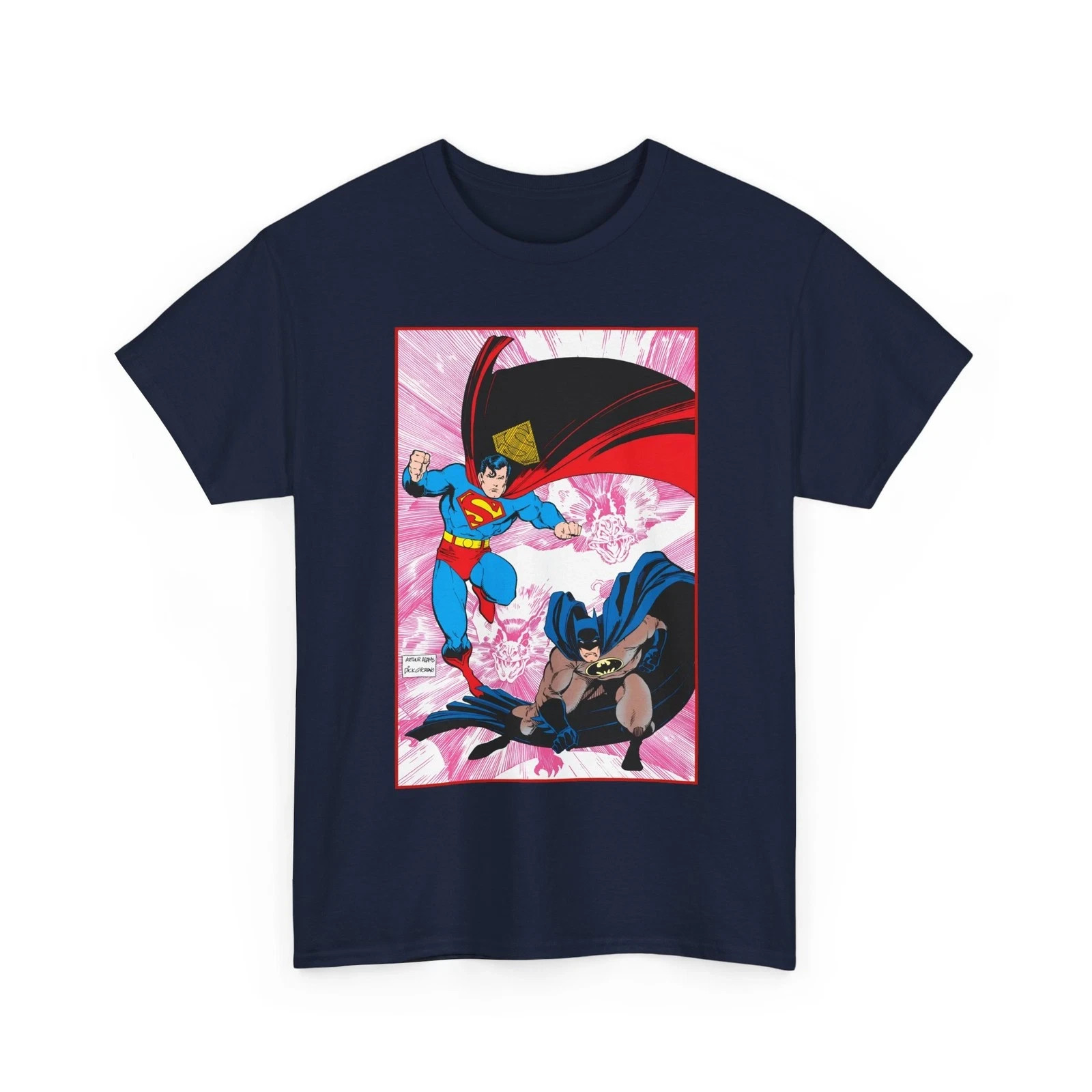 Batman & Superman T-Shirt – Arthur Adams Art – Action Comics Annual #1 Cover, DC