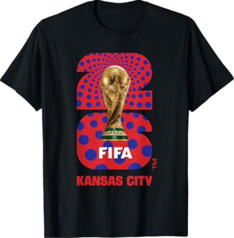 FIFA World CUP26 Kansas City Trophy Color T-Shirt