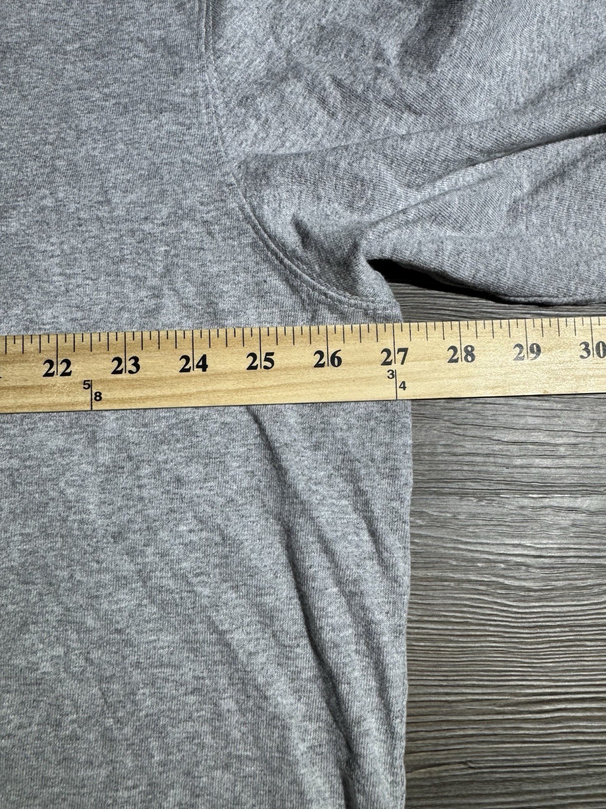 Carhartt K231 Men’s XL Loose Fit Long Sleeve Logo Sleeve T Shirt Heather Gray
