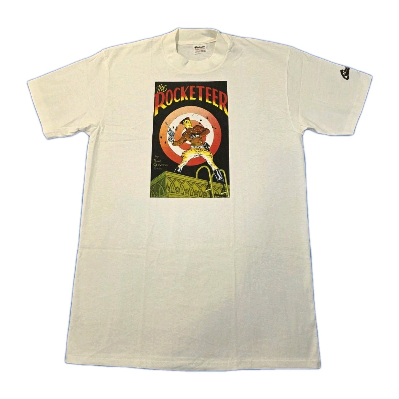 Vintage 1982 Rocketeer Men’s L T-Shirt Stedman USA Pacific Comics Single Stitch