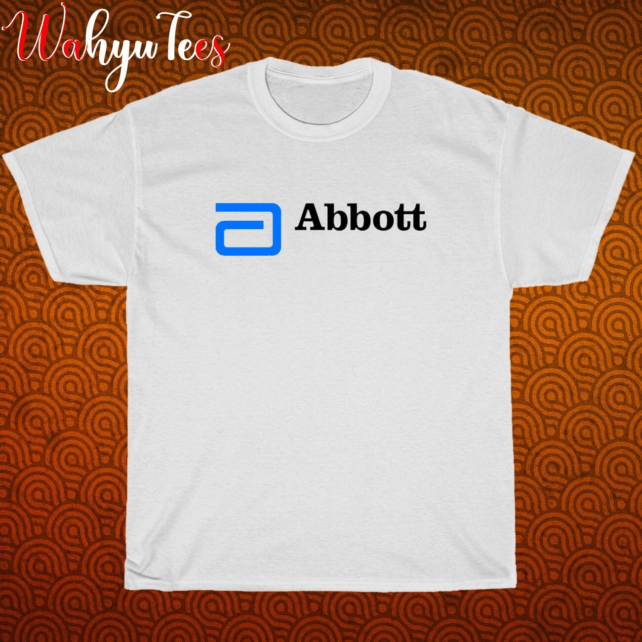 Abbott Labs Pharmaceutical Logo Black/Grey/Navy/White Size S-5XL Unisex T-Shirt