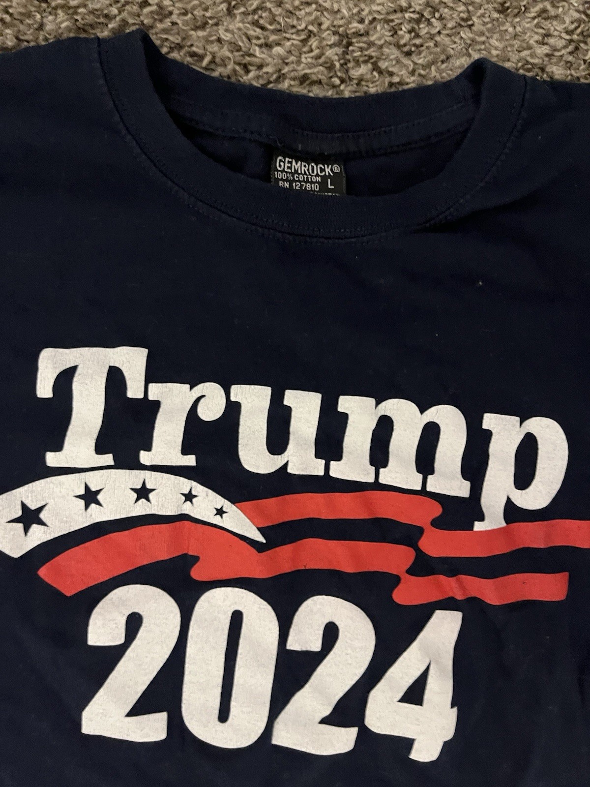 Gemrock Trump 2024 Shirt Size L