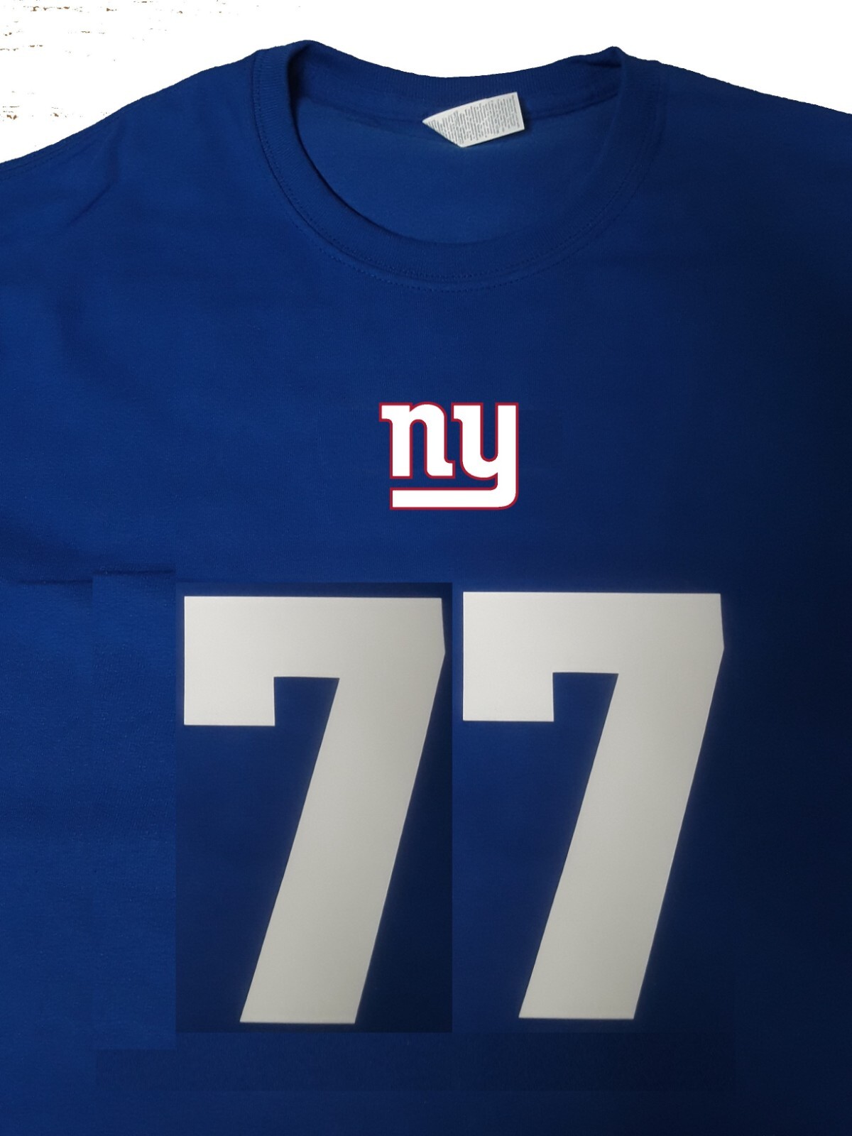 DIY-New York Giants CUSTOM Name & Number Jersey Kit-Personalized-Iron ons
