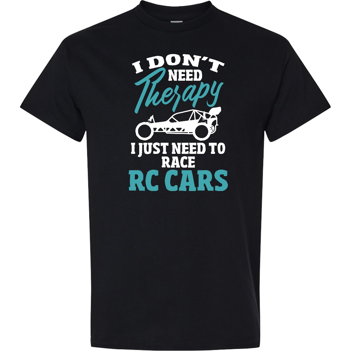 Inktastic RC Radio Control Car Funny Therapy T-Shirt Competition Rally Mens Tees
