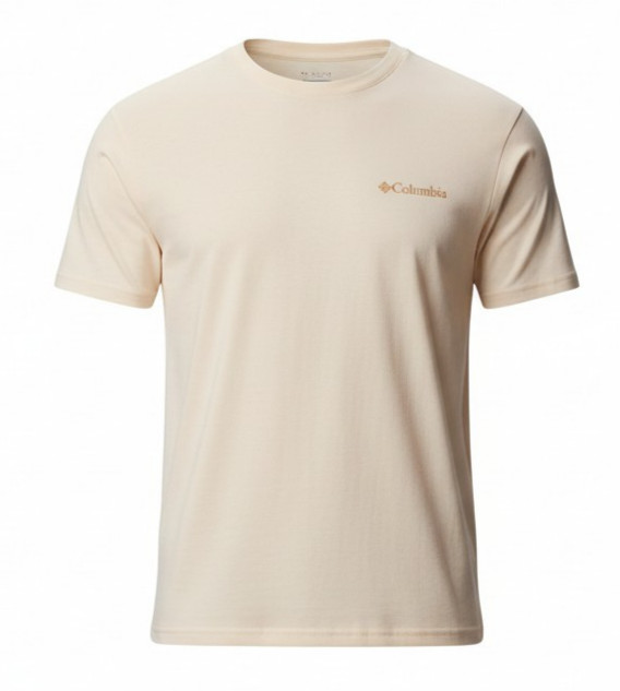 Columbia Men’s CSC Kranston SS Tee | Color = Chalk | Size L & XL