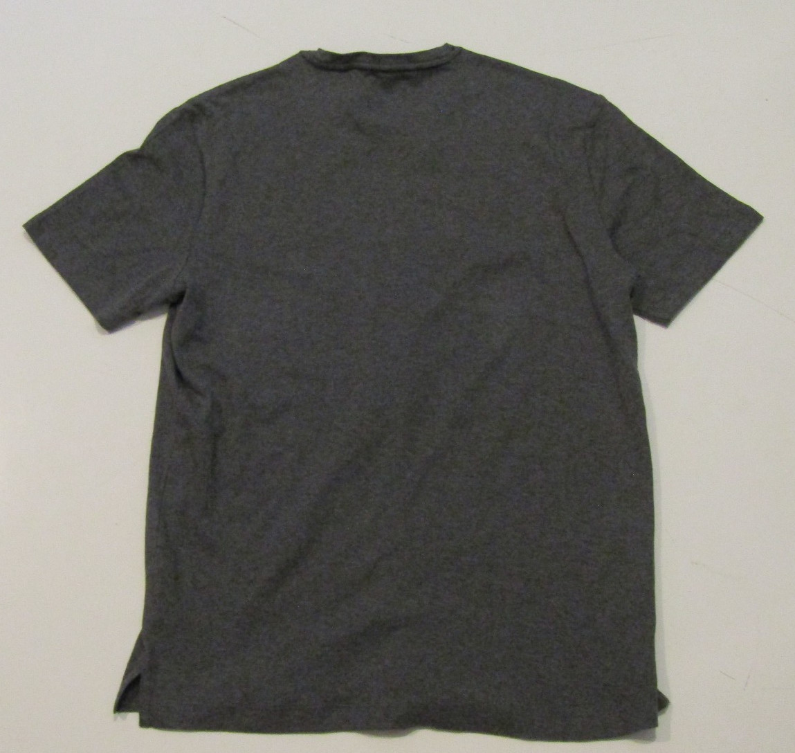 BANANA REPUBLIC S/S Gray Luxe Touch Performance Tee Shirt Size Medium NWT Mens