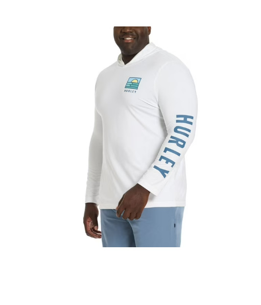Hurley Men’s Hooded UV Tee- Asst colors/sizes