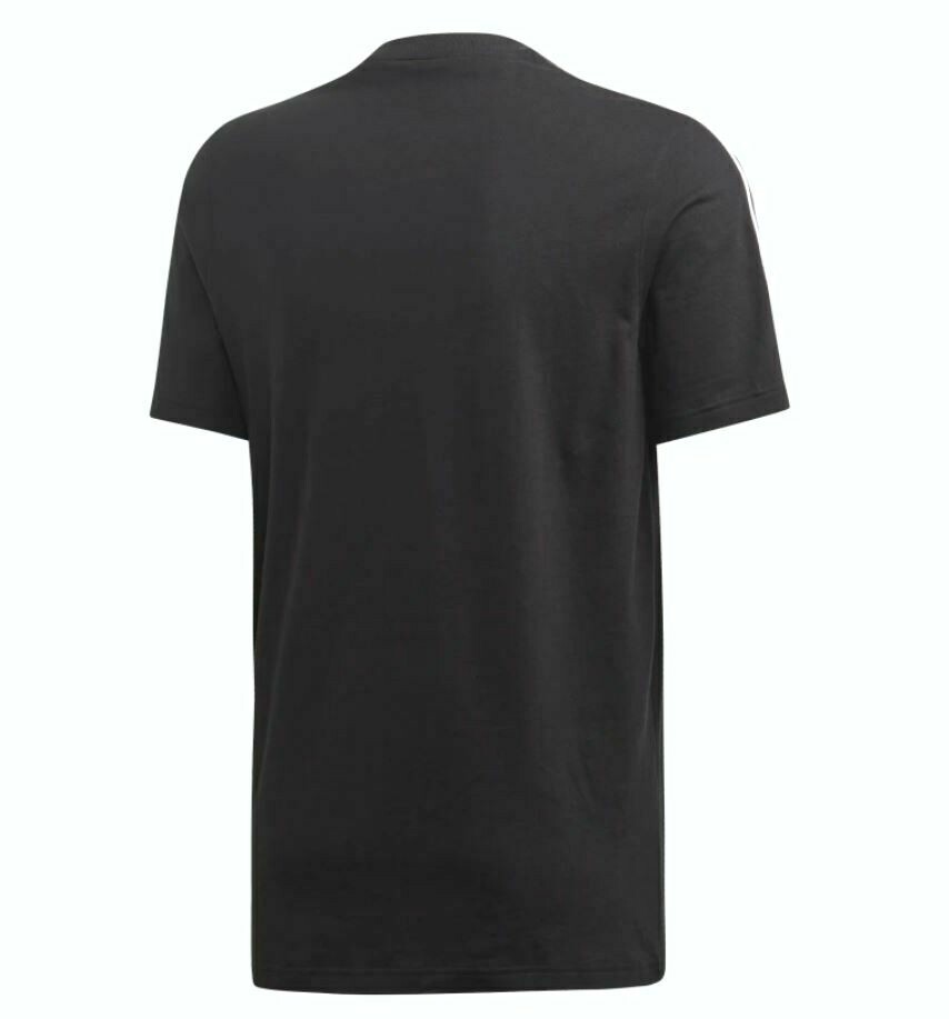 NEW MEN’S ADIDAS ORIGINALS TREFOIL TECH TEE SHIRT ~SIZE LARGE #ED6116 BLACK