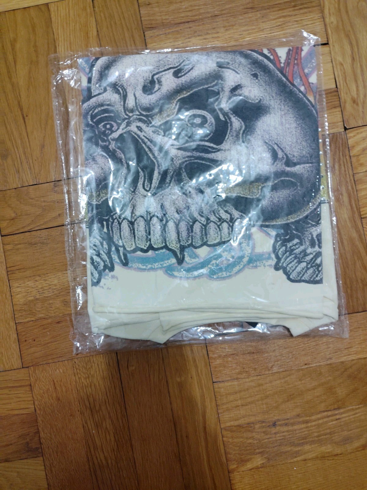 Paper Money Eight ball Rinestone Front And Back T-Shirt XL Brand New