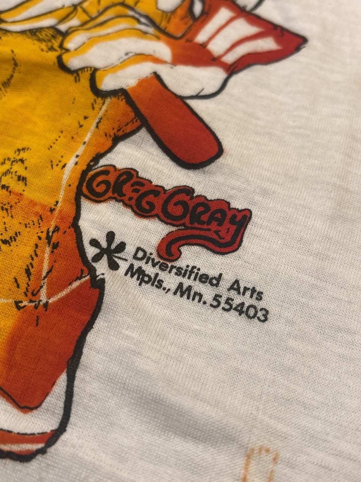 Vintage 1970s Plumbers Union Local Yokel Greg Gray Diversified Arts 70s T-Shirt