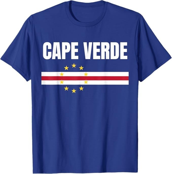 Cape Verde Flag, Cape Verdean Flag, Cape Verde T-Shirt
