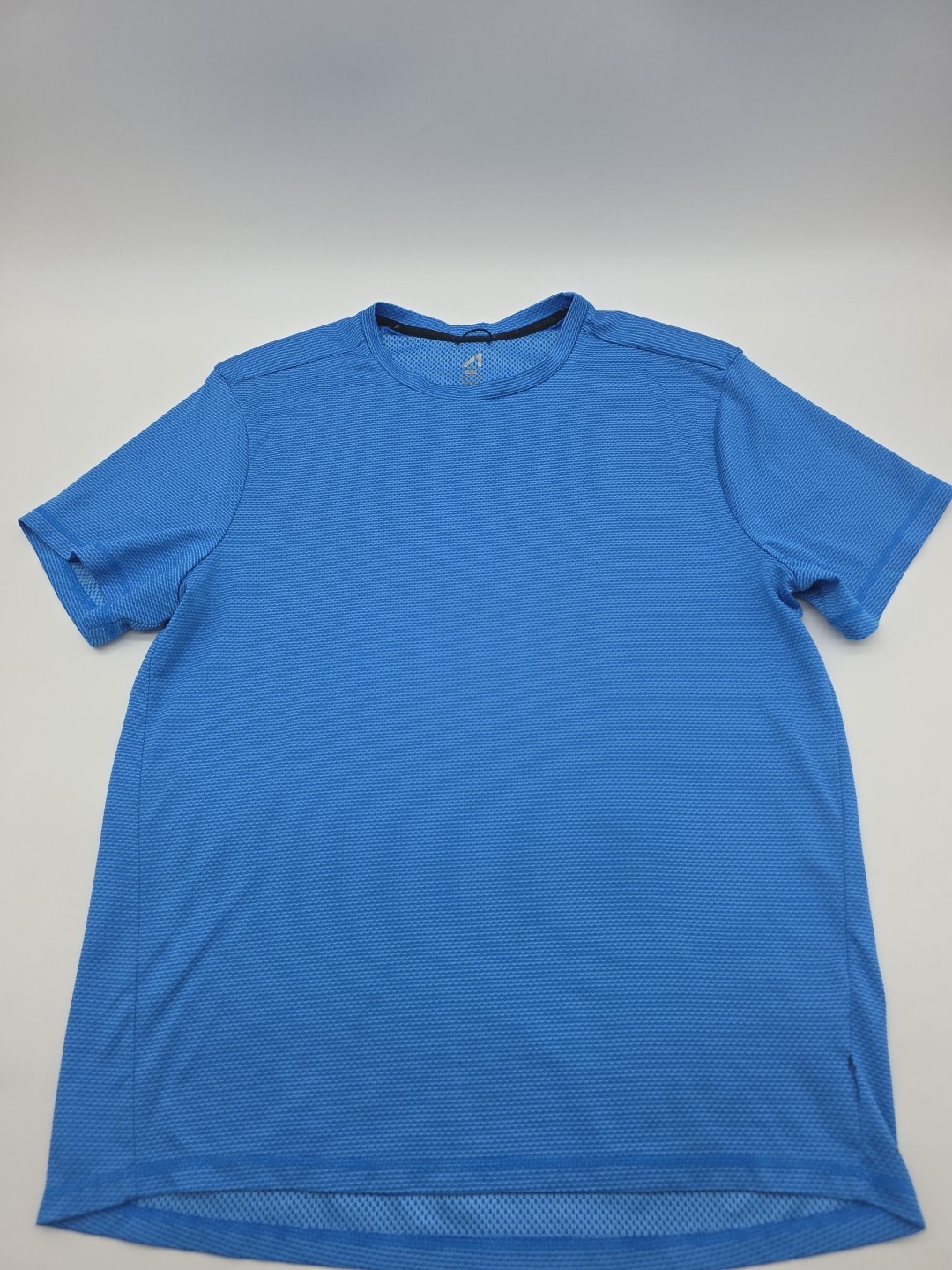 Alive T-Shirt Men Large Blue Solid Running Gym..#40874
