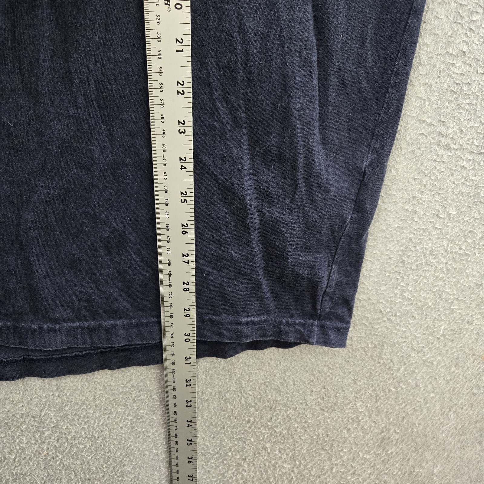 Carhartt Men Shirt XL REGULAR Navy Logo K231 Original Fit Long Sleeve