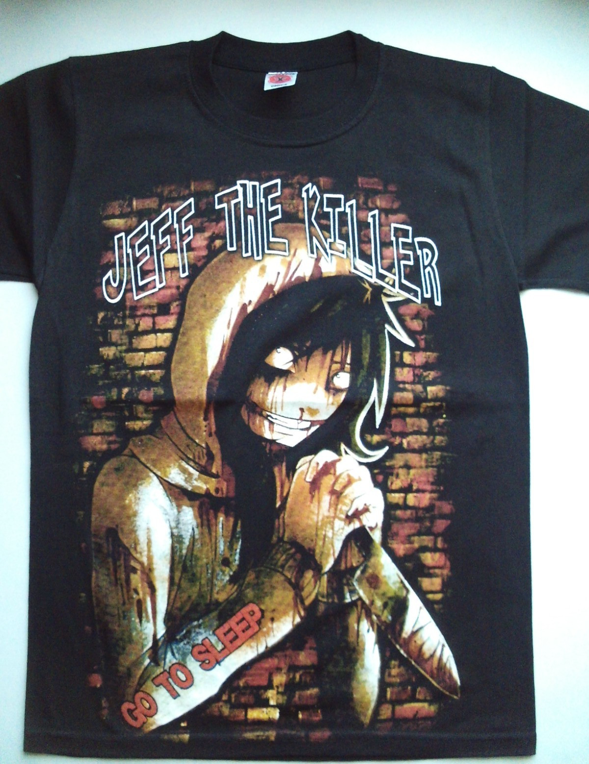 JEFF THE KILLER SHIRT,CREEPYPASTA SLENDERMAN HORROR ANIME MANGA DOUBLE SIDED