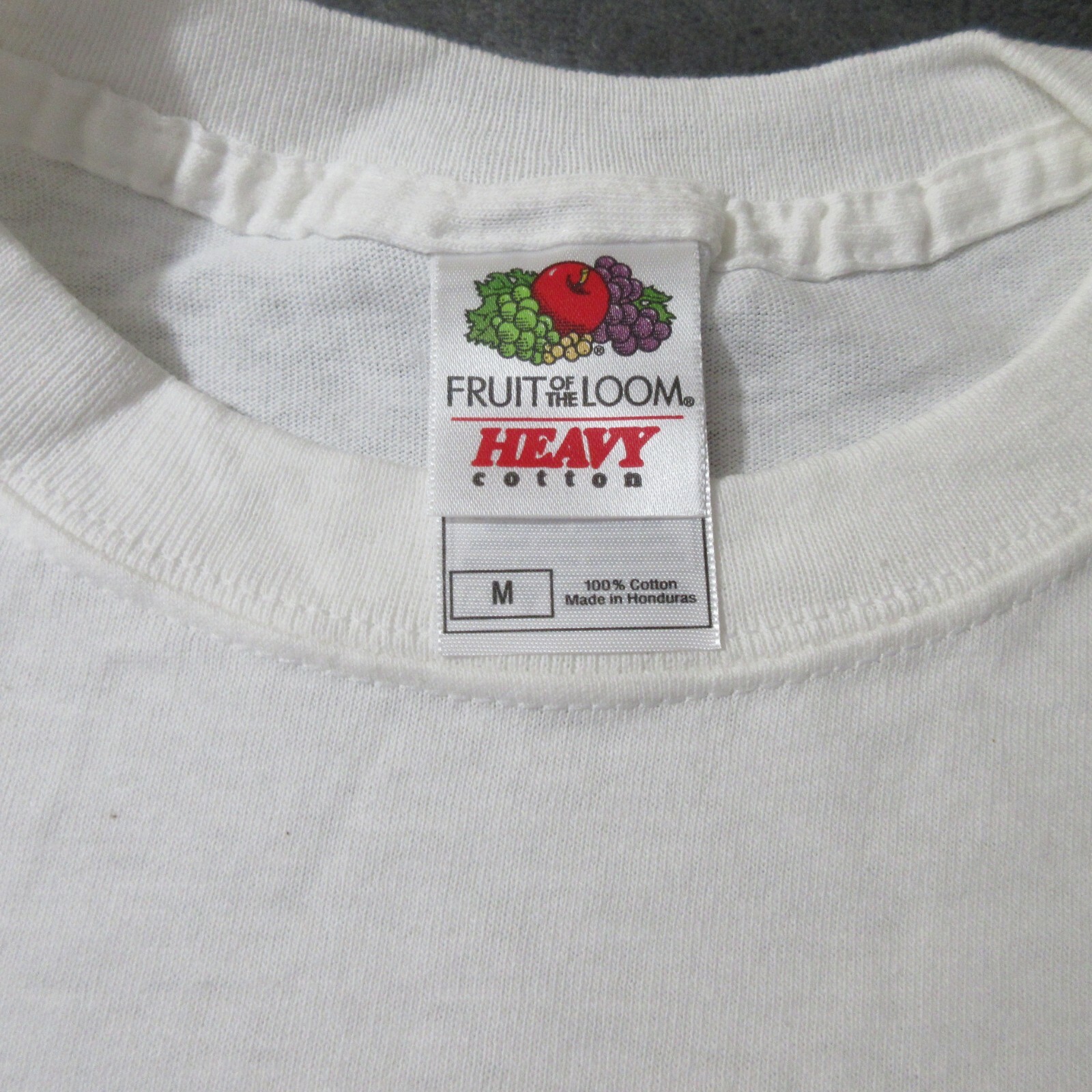 Born in Oakland Tree Custom Print Fruit of the Loom White T-Shirt Sz M, L, XL