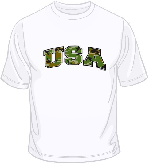 USA (camo) T Shirt You Choose Style, Size, Color Up to 4XL 10066