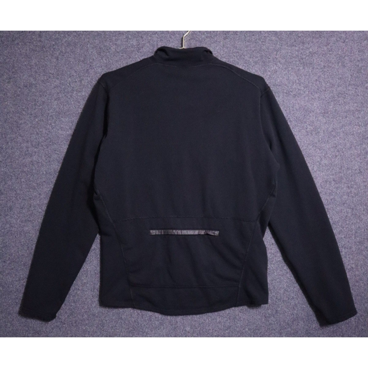 Vintage Patagonia Pullover Men M Black 1/2 Zip Mock Neck Long Sleeve EUC VTG USA