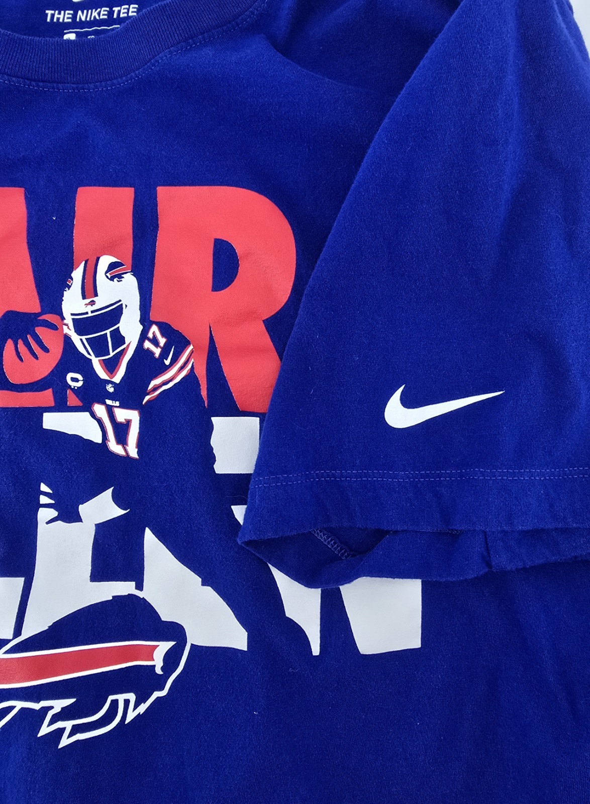 Nike Buffalo Bills Josh Allen “Air Allen” T-Shirt Men’s XL Blue NFL Football