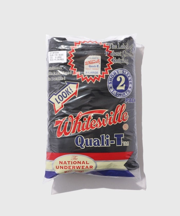WHITESVILLE T-SHIRT WV73544 2-PACK Black Toyo Enterprise NEW