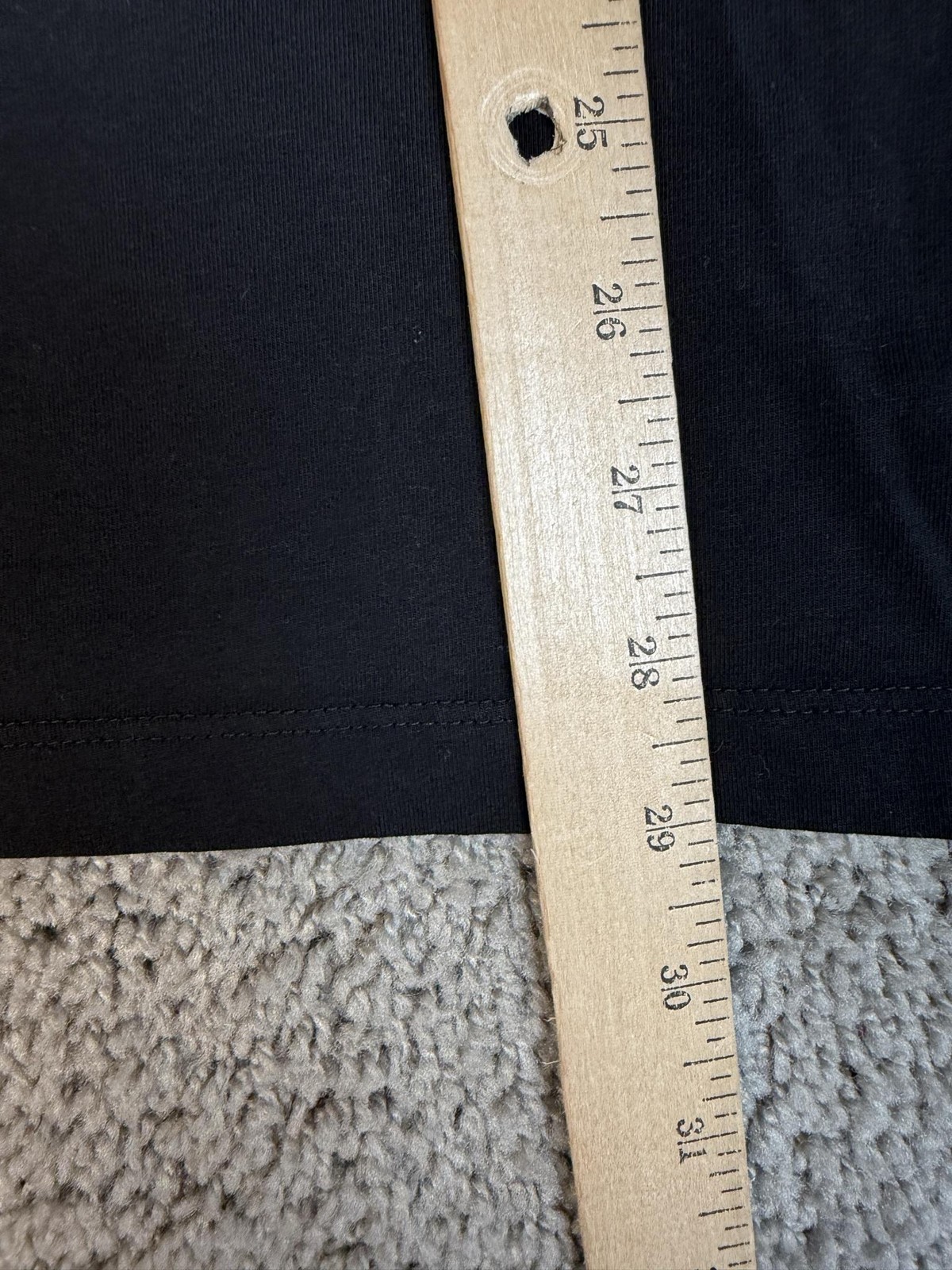 HUGO Shirt Mens XL Black V-Neck Logo Cotton Spandex Slim Fit Jersey Classic