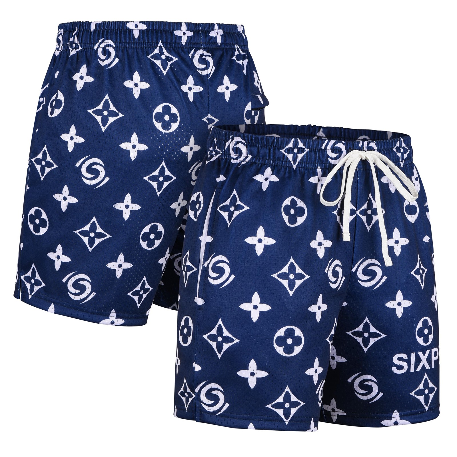 Men’s Athletic Shorts – 100% Polyester, Mesh Shorts Quick Dry, Graphic Print …