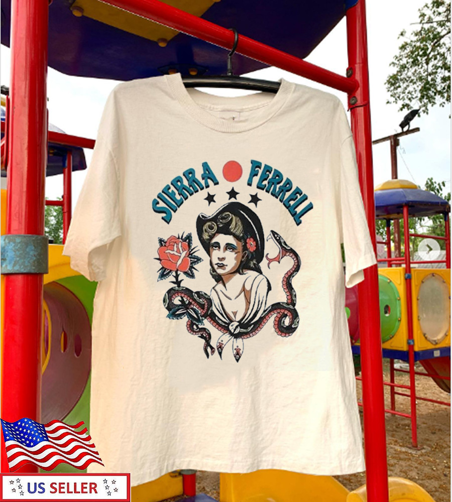 Sierra Ferrell Shoot For The Moon Tour 2024 T Shirt Full Size S-5XL