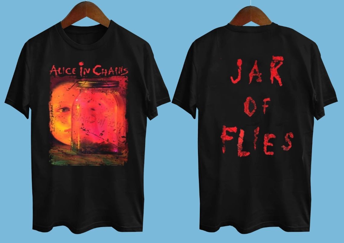 Alice In Chains Jar Of Flies 2 Side Gift Shirt