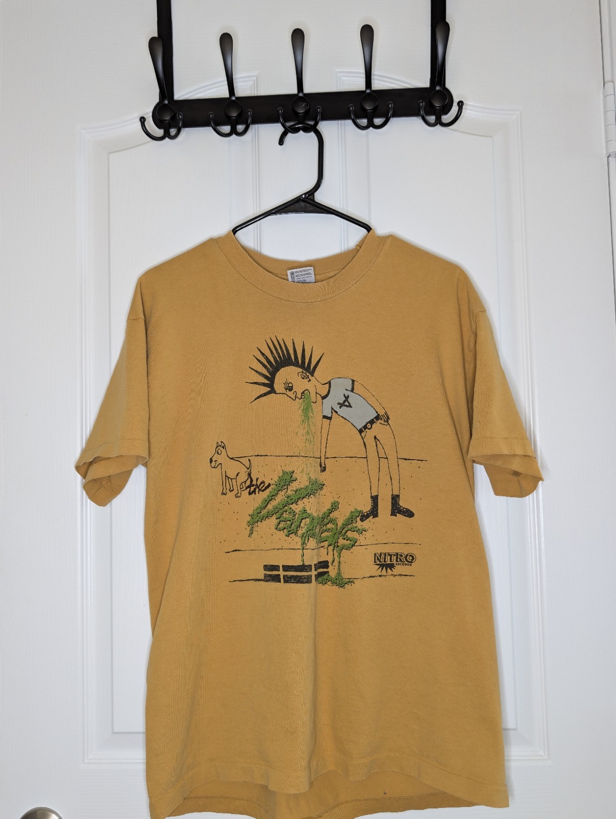 Vintage The Vandals Punk Band Tee Large