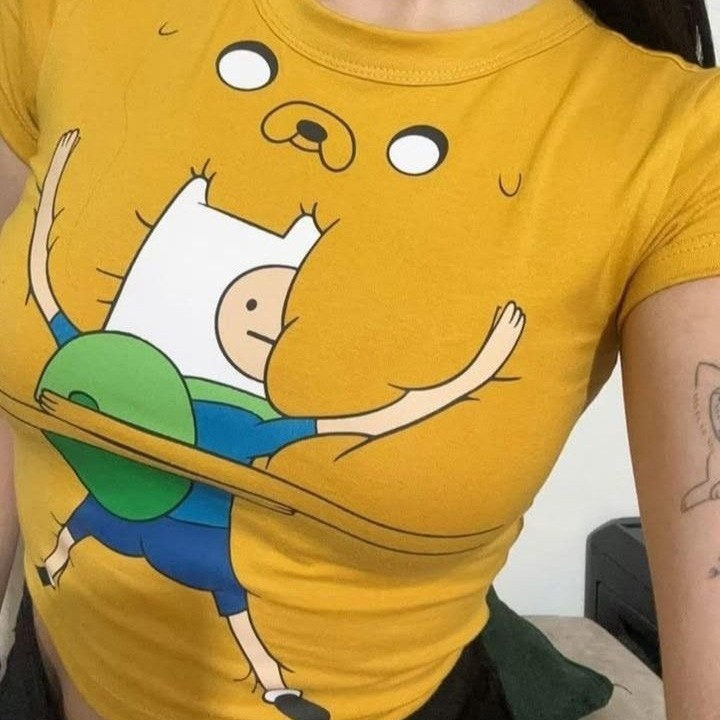 Finn and Jake cartoon Graphic Unisex T-Shirt S-5XL
