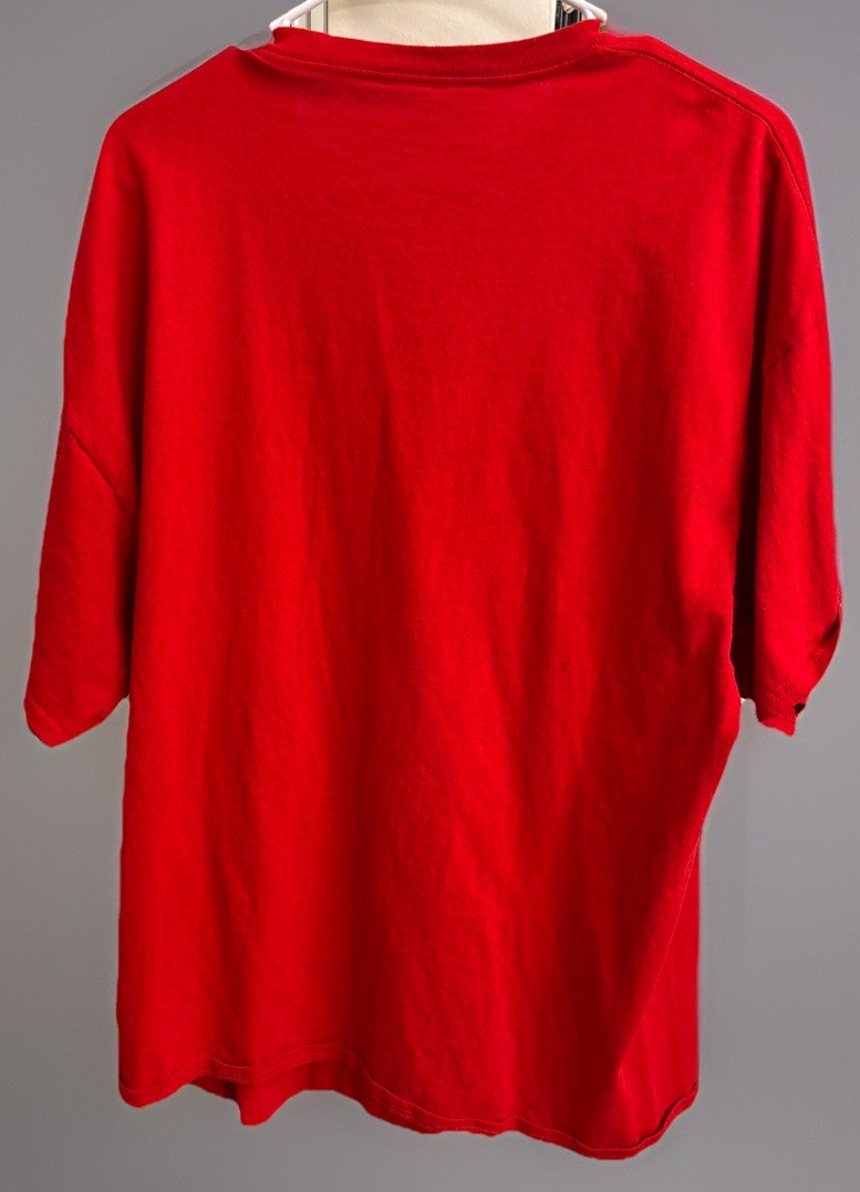 Nocturnal Clothing T-shirt Mens 2XL Red Short Sleeves &Hip Hop, R&B CD Lot Of 12