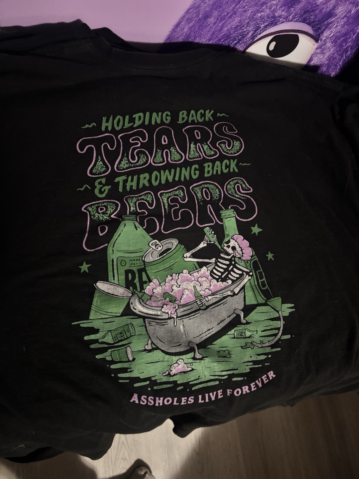 MYSTERY FUNNY/ADULT T-SHIRT BOX 2XL (6-10 SHIRTS )