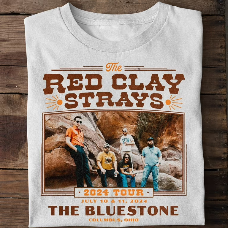 New The Red Clay Strays Tour 2024 Collection All Size S to 5XL T-shirt TN0159