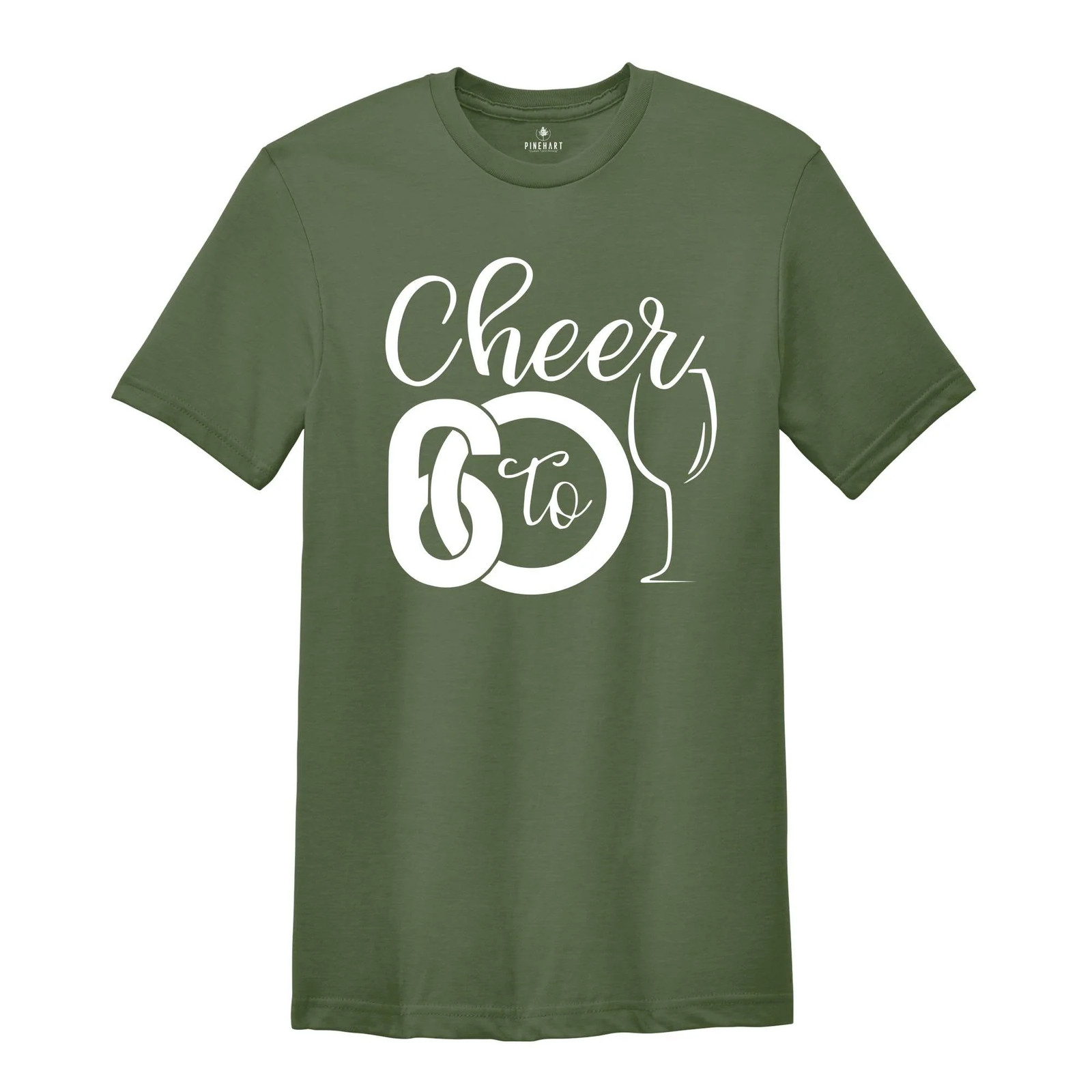 Cheer To 60th Birthday Shirt, Hello 60 T-Shirt, 1964 Birthday Tee, 60th Birthday