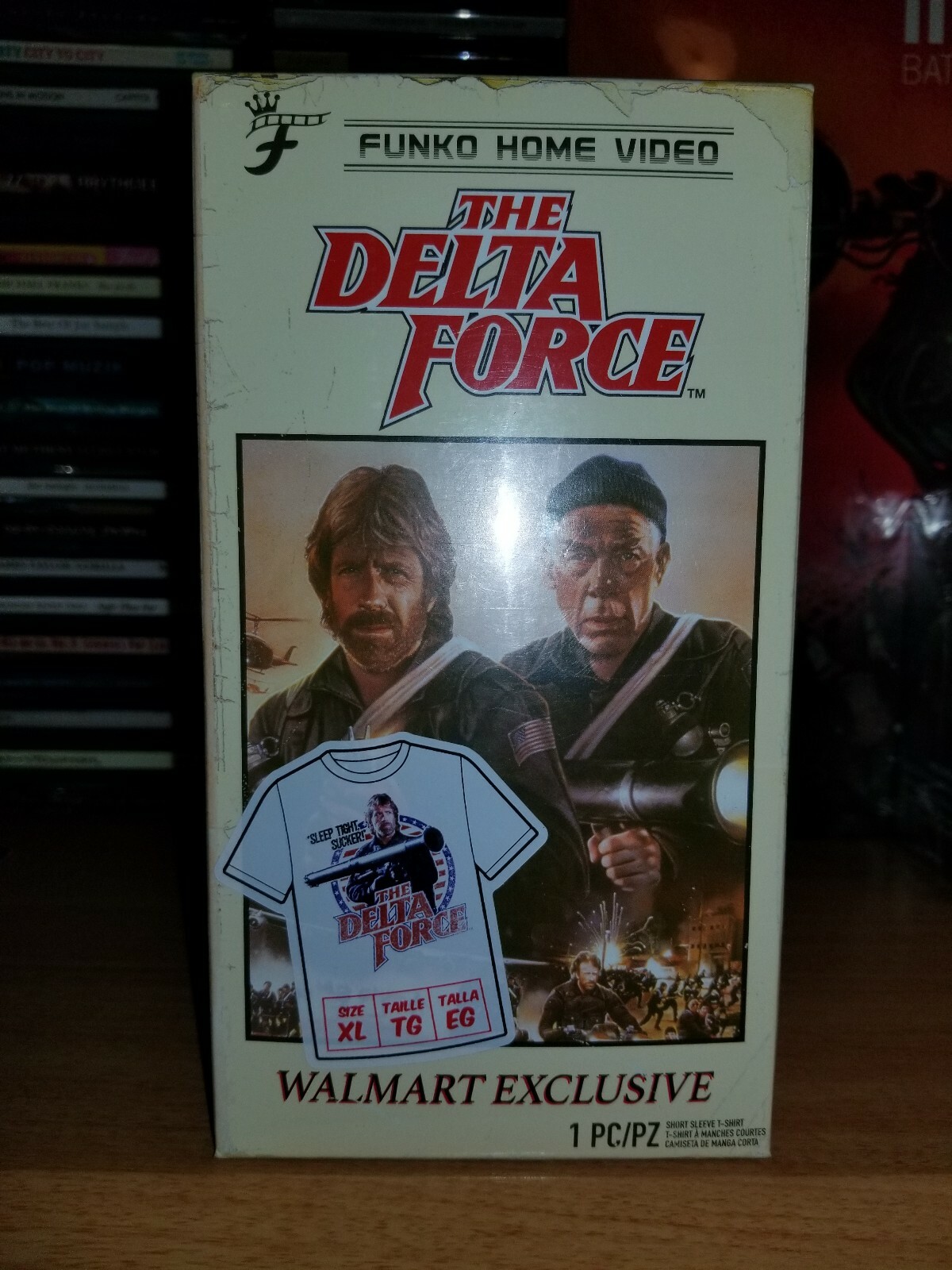 Funko Home Video – THE DELTA FORCE – Tee – Walmart Exclusive – Size XL